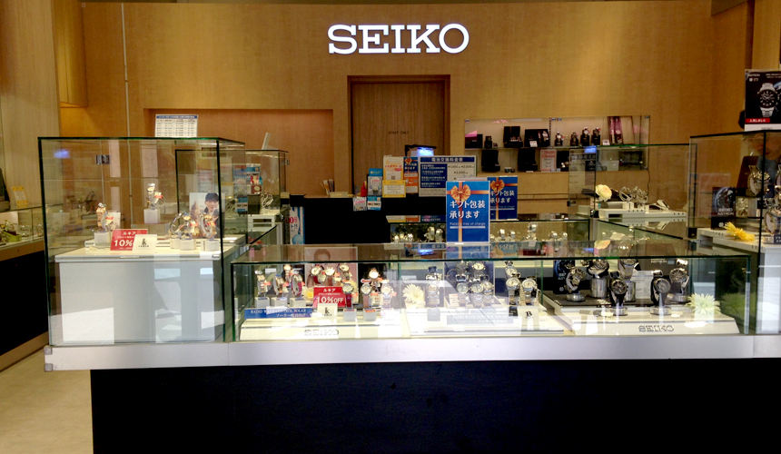 關西京都近郊最大級「三井 OUTLET PARK 滋賀龍王」北館三樓 SEIKO